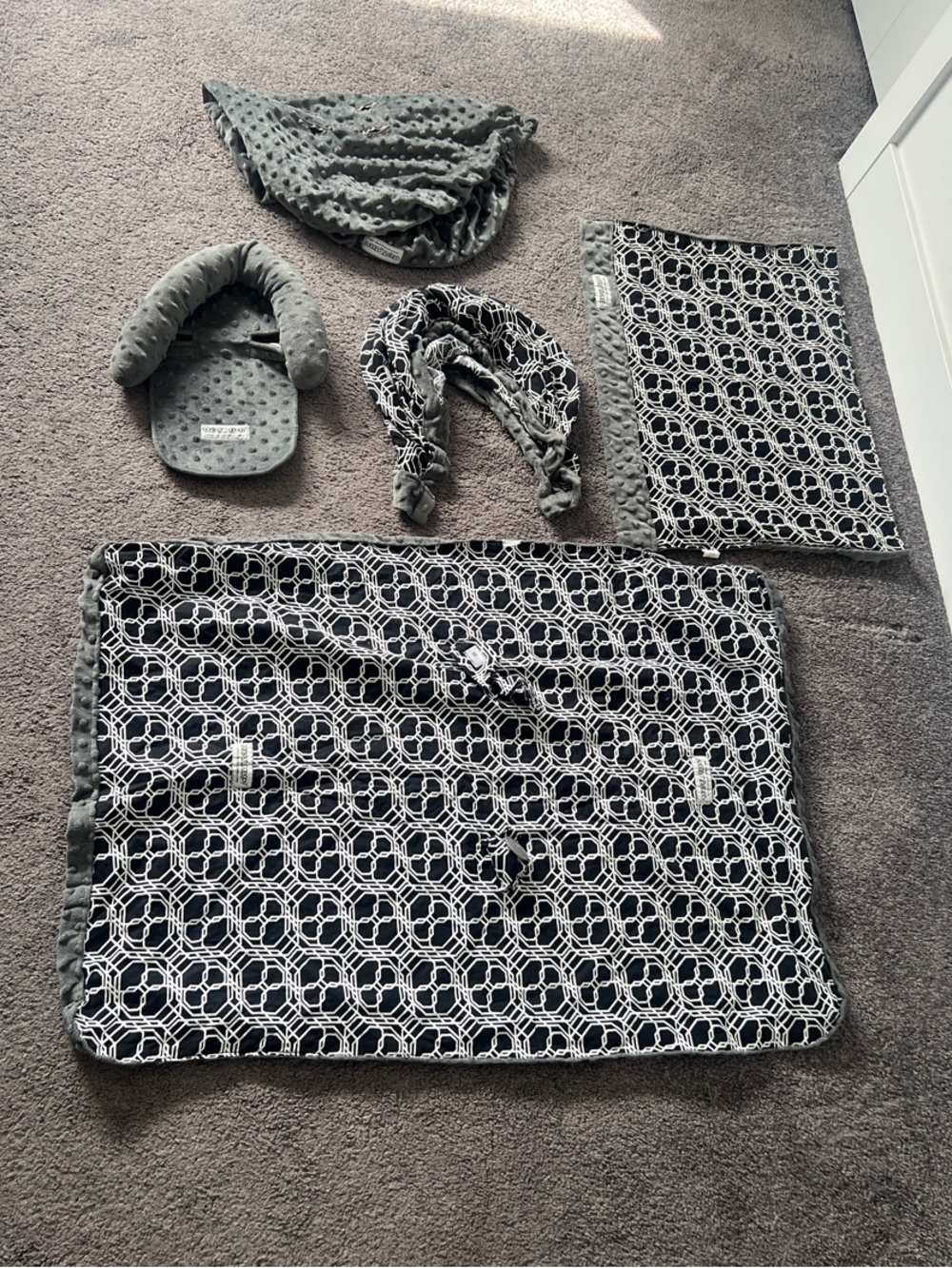 Car Seat Canopy and Accessories Set